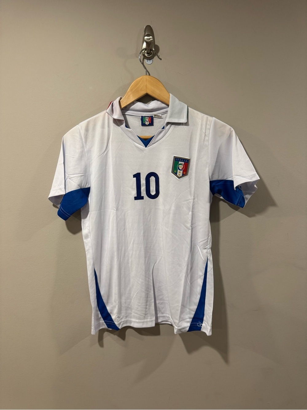 Italia Italy National Soccer Football Jersey – De Rossi #10 Youth Size 26